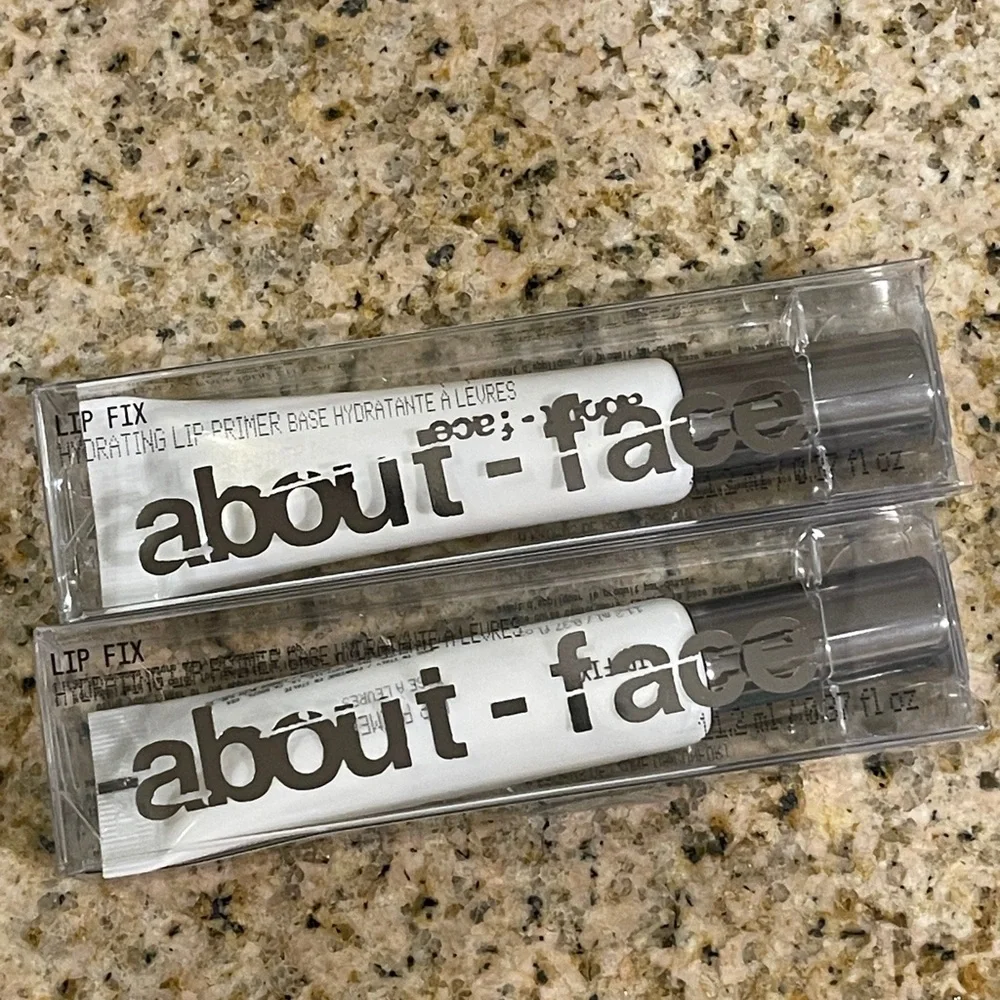 About Face Lip Fix Hydrating Lip Primer Base x 2 Bundle Lot NEW